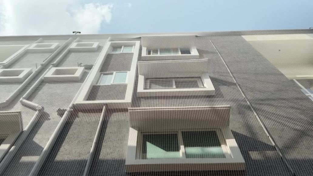 Duct Area Covering Safety Nets, Duct Area Pigeon Nets, Duct Area Safety Nets Services