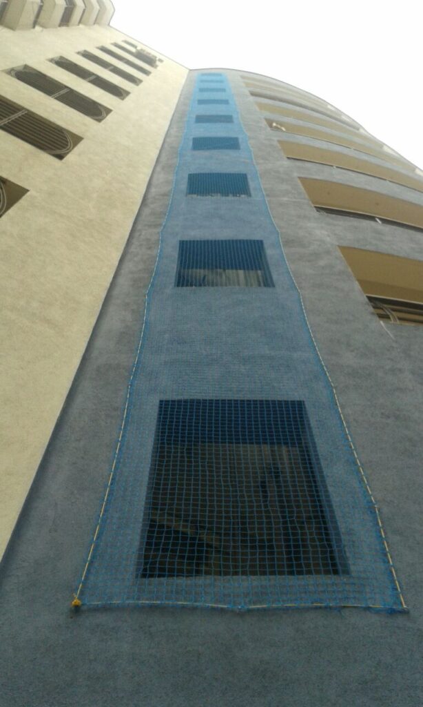 Duct Area Covering Safety Nets, Duct Area Pigeon Nets, Duct Area Safety Nets Services